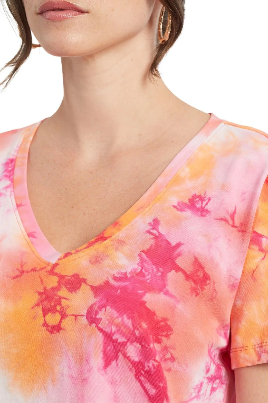 Tribal | V-Neck Top Short Sleeve | Women's